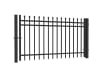 6' Wide x 58" High OldStead Rackable Commercial 3 Rail Spear Top Walk Gate