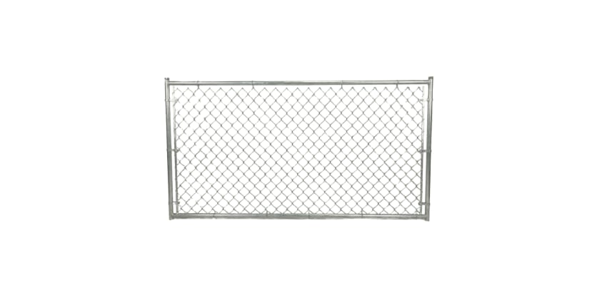 Chain Link Galvanized Residential Walk Gate (Leaf Only)