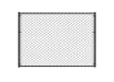 Black Commercial Walk Gate (Leaf Only) 48" Tall x 48" Wide