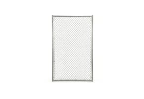 Chain Link Commercial Walk Gate (Leaf Only) 96" Tall x 60" Wide