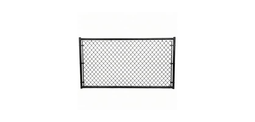 Black Commercial Walk Gate (Leaf Only) 72" Tall x 84" Wide