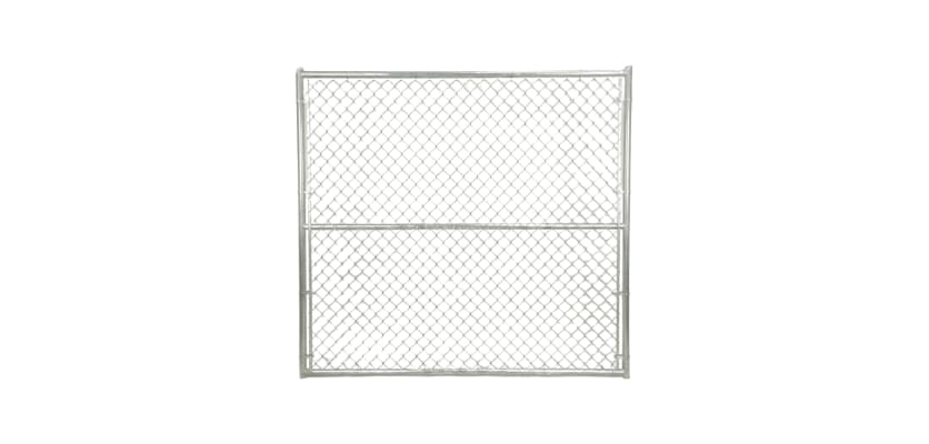Chain Link Galvanized Commercial Walk Gate (Leaf Only) 84" Tall x 84" Wide