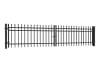 Black OldStead Rackable Commercial 3 Rail Spear Top Drive Gate