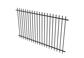 OldStead Welded Residential 58" 2 Rail Spear Top Fencing - Calculator