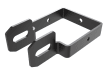 Black 1-Way Square Clamp Bracket