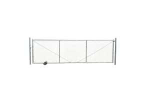 Rolling Sliding Chain Link Gates, Size: 24' x 6'
