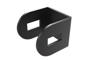 Ornamental Commercial 1-Way Flat Mount C Bracket