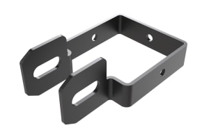 Ornamental Commercial 1-Way Square Clamp Bracket