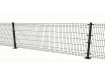 Mesh fencing with two bolt-down posts