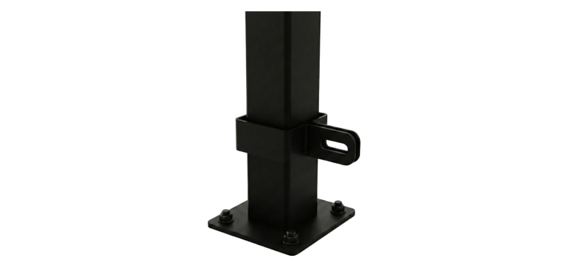 Square bolt-down post