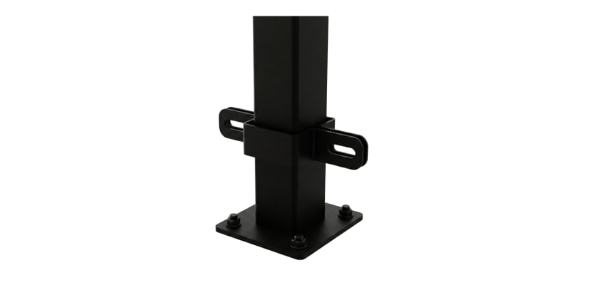 Square bolt-down post