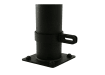circular bolt-down post