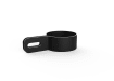 Black One Way Post Bracket