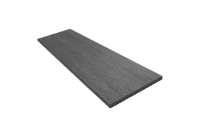 NewStead Wood Plastic Composite Advanced Flat Fascia Trim - Charcoal