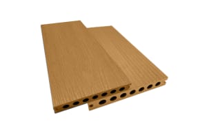 NewStead Wood Plastic Composite Advanced Deck Board - Teak