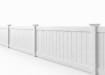 Vinyl Full Privacy Fence 5' Panel Kit