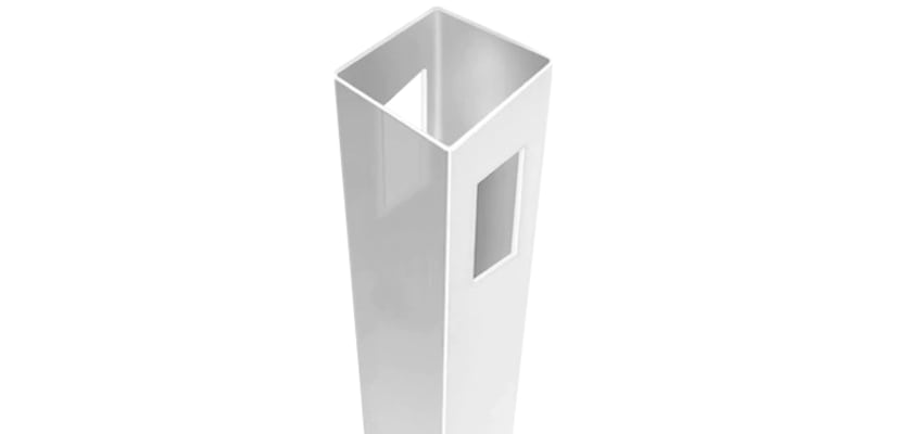 8' semi Privacy Vinyl Line Post