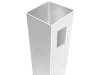 8' semi Privacy Vinyl End Post