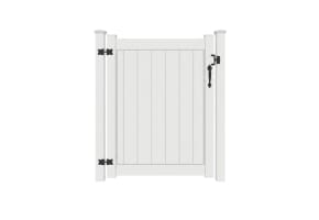 NewStead Vinyl Full Privacy Walk Gate 4' Wide x 4' High