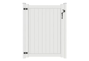 NewStead Vinyl Full Privacy Walk Gate 3' Wide x 5' High