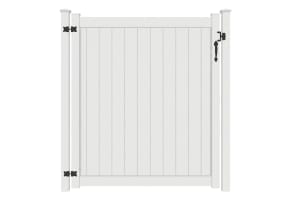 Newstead Vinyl Full Privacy Walk Gate 5' Wide x 5' High