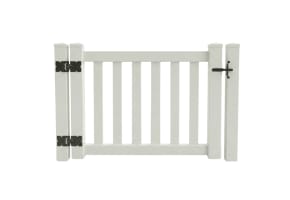 NewStead Vinyl Closed Picket Walk Gate 4' Wide x 4' High