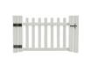 NewStead Vinyl Picket Fence Walk Gate 5' Wide x 4' High