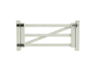 NewStead Vinyl 3 Rail Ranch Walk Gate 5' Wide x 4' High