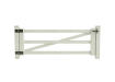 NewStead Vinyl 3 Rail Ranch Walk Gate 6' Wide x 4' High