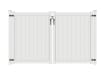 NewStead Vinyl Full Privacy Drive Gate 8' Wide x 5' High