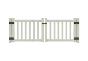 NewStead Vinyl Closed Picket Drive Gate 10' Wide x 4' High