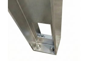 5" Flange Post(alu) Insert Post 31-1/2"