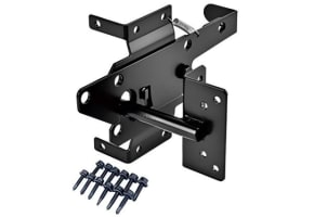 NewStead Black Latch for Vinyl Gates