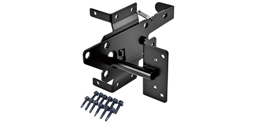 Black Latch for Vinyl Gates