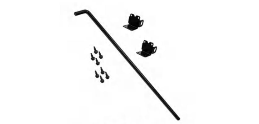 Black Cane Bolt for Vinyl Fencing