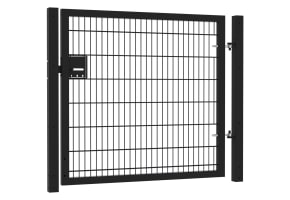 5' Wide x 5' High Twin Wire Mesh Walk Gate Kit