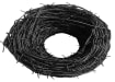 Black Barbed Wire Galvanised 4-Point Class 3, 1320' Roll