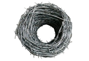 Barbed Wire Galvanized 4-Point Class 3, 1320' Roll