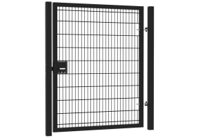3' Wide x 7' High Twin Wire Mesh Walk Gate Kit
