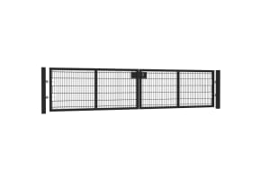 16' Wide x 4' High Twin Wire Mesh Drive Gate Kit