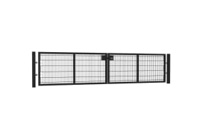16' Wide x 4' High Twin Wire Mesh Drive Gate Kit