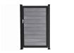 Embossed Light Gray Aluminum Gate