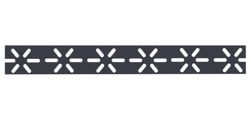 A Rising Sun Decorative Infill for NewStead Wood Composite Fencing