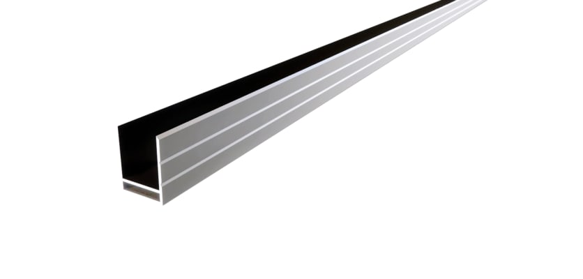 A Silver Rail for NewStead Wood Plastic Composite Fencing 