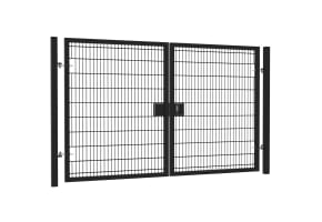 10' Wide x 8' High Twin Wire Mesh Drive Gate Kit