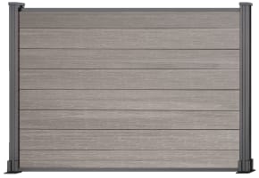 NewStead Wood Grain Antique Wood Plastic Composite Fencing