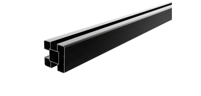Black Aluminum Post