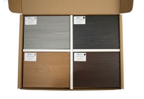 NewStead Wood Plastic Composite Decking Samples Box