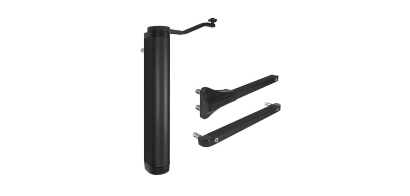 A Black Locinox Verticlose-2 Hydraulic Gate Closer 