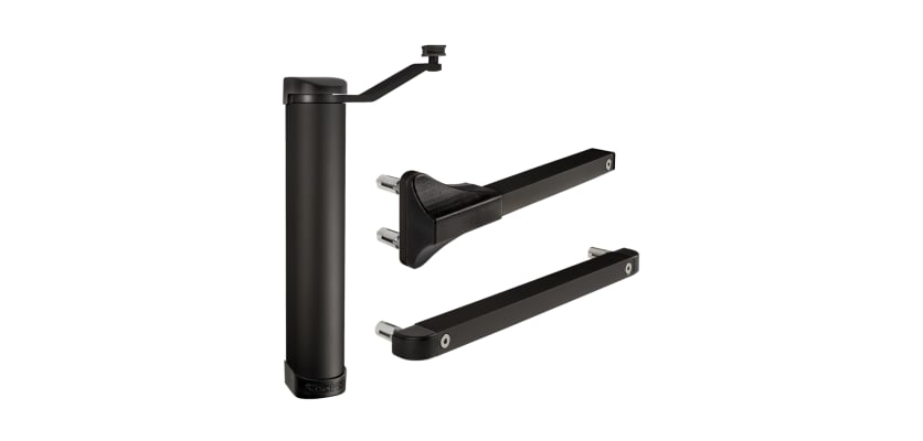 Locinox Lion Compact Hydraulic Gate Closer - Black